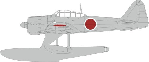 Przejdź do produktu Eduard EX969 - 1:48 A6M2-N Rufe national insignia