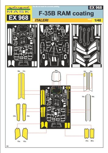 Przejdź do produktu Eduard EX968 - 1:48 F-35B RAM coating
