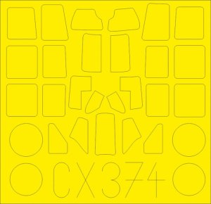 EDUARD CX374 - 1:72 A6M3