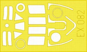 EDUARD EX082 - 1:48 Typhoon Mk.Ib Door Canopy