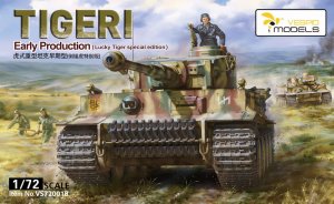 Vespid Models VS720018 - 1:72 Tiger I Early Production - Lucky Tiger special edition