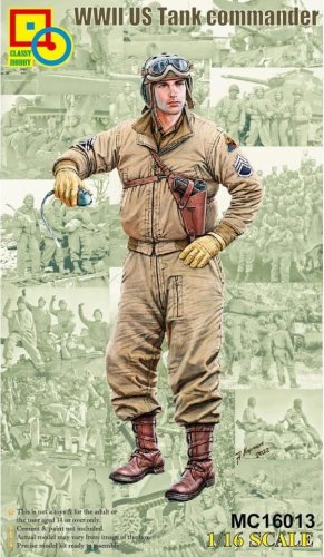 Przejdź do produktu Classy Hobby 16013 - 1:16 WWII US Tank Commander
