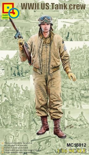 Przejdź do produktu Classy Hobby 16012 - 1:16 WWII US Tank Crew