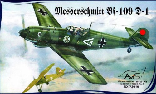 Przejdź do produktu AVIS 72010 - 1:72 Messerschmitt Bf-109 D-1
