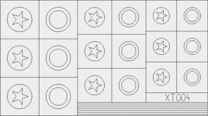 EDUARD XT004 - 1:35 US Stars Medium