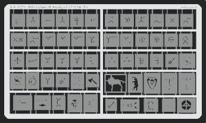 EDUARD XT029 - 1:35 Divisional Insignia 1940-45