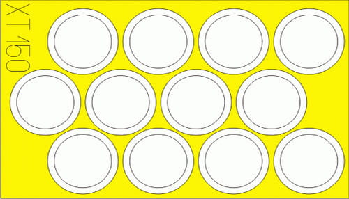 Przejdź do produktu EDUARD XT150 - 1:35 M-7 wheel masks