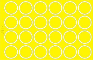 EDUARD XT161 - 1:35 Challenger Enhanced armor wheels