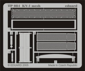 EDUARD TP084 - 1:35 KV-1 mesh