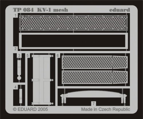 Przejdź do produktu EDUARD TP084 - 1:35 KV-1 mesh