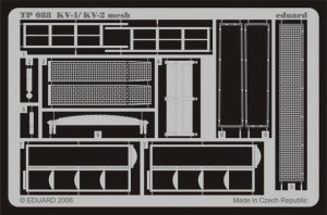 EDUARD TP088 - 1:35 KV-1/KV-2 mesh early