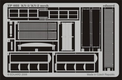 Przejdź do produktu EDUARD TP088 - 1:35 KV-1/KV-2 mesh early