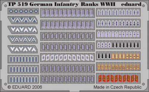 Przejdź do produktu EDUARD TP519 - 1:35 German Infantry Ranks WWII