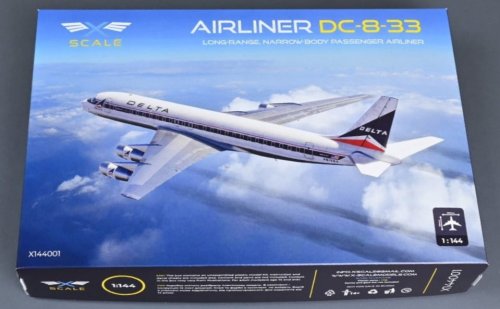 Przejdź do produktu X-Scale 144001 - 1:144 Douglas DC-8-33 Delta