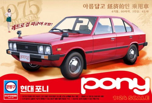 Przejdź do produktu Academy 15137 - 1:24 Hyundai Pony 1975 with figure