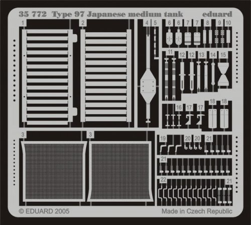 Przejdź do produktu EDUARD 35772 - 1:35 Type 97 Japanese medium tank