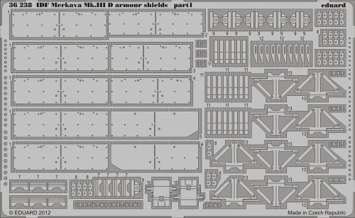 Przejdź do produktu EDUARD 36238 - 1:35 IDF Merkava Mk.IIID armour shields