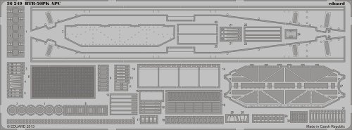 Przejdź do produktu EDUARD 36249 - 1:35 BTR-50PK APC