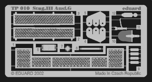 Przejdź do produktu EDUARD TP010 - 1:35 StuG.III Ausf.G