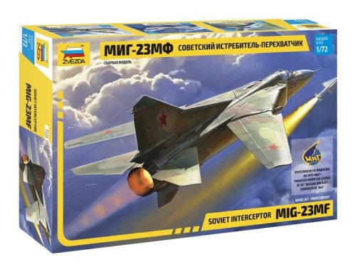 Przejdź do produktu Zvezda 7225 - 1:72 MiG-23MF Soviet Interceptor