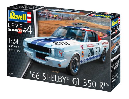 Przejdź do produktu Revell 07716 - 1:24 1966 Mustang Shelby GT 350 R