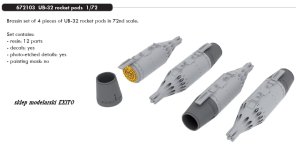 EDUARD 672103 - 1:72 UB-32 rocket pods