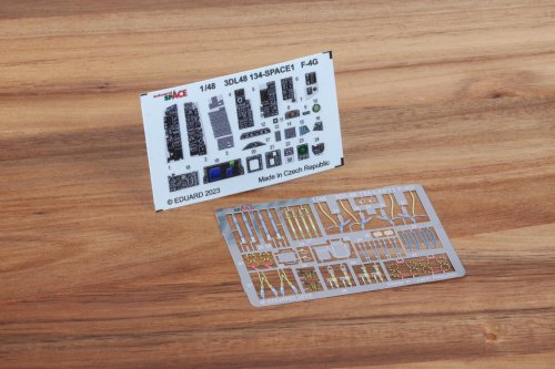 Przejdź do produktu Eduard 3DL48134 - 1:48 F-4G Space 3D Decals + PE