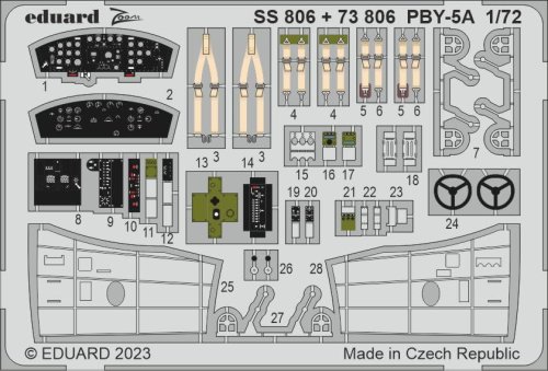 Przejdź do produktu Eduard SS806 - 1:72 PBY-5A