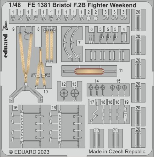 Przejdź do produktu Eduard FE1381 - 1:48 Bristol F.2B Fighter Weekend