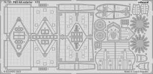Eduard 72731 - 1:72 PBY-5A exterior
