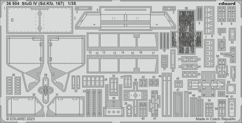 Przejdź do produktu Eduard 36504 - 1:35 StuG IV Sd.Kfz. 167
