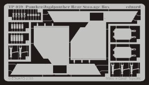 EDUARD TP029 - 1:35 Panther/Jagdpanther rear stowage box