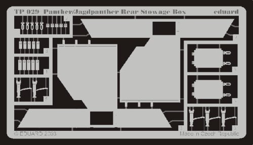 Przejdź do produktu EDUARD TP029 - 1:35 Panther/Jagdpanther rear stowage box