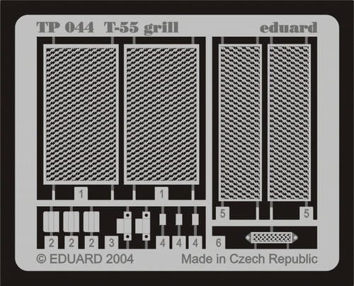 Przejdź do produktu EDUARD TP044 - 1:35 T-55 grill