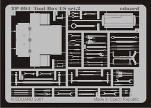 Przejdź do produktu EDUARD TP094 - 1:35 Tool Box US set.2