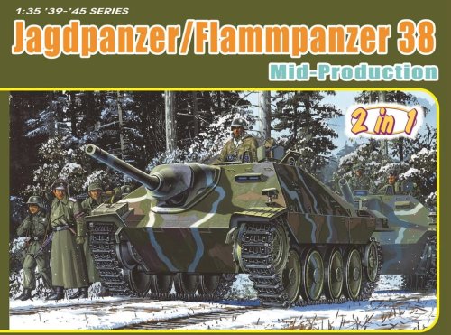 Przejdź do produktu Dragon 6845 - 1:35 Jagdpanzer / Flammpanzer 38 Mid-Production