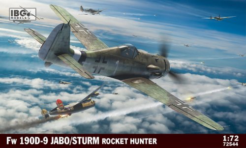 Przejdź do produktu IBG 72544 - 1:72 Fw 190D-9 Jabo / Sturm Rocket Hunter