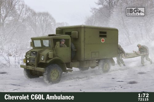 Przejdź do produktu IBG 72115 - 1:72 Chevrolet C60L Ambulance