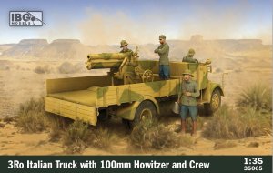 IBG 35065 - 1:35 3Ro Italian Truck with 100mm Howitzer and Crew