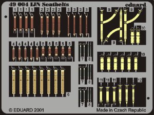 EDUARD 49004 - 1:48 Seatbelts IJN