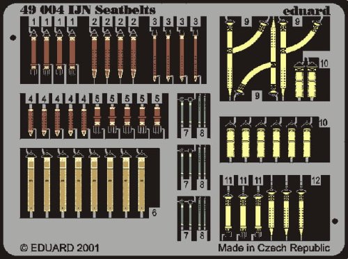 Przejdź do produktu EDUARD 49004 - 1:48 Seatbelts IJN