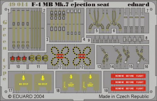 Przejdź do produktu EDUARD 49014 - 1:48 F-4 ejection seat green