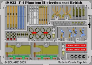 EDUARD 49023 - 1:48 F-4 ejection seat British