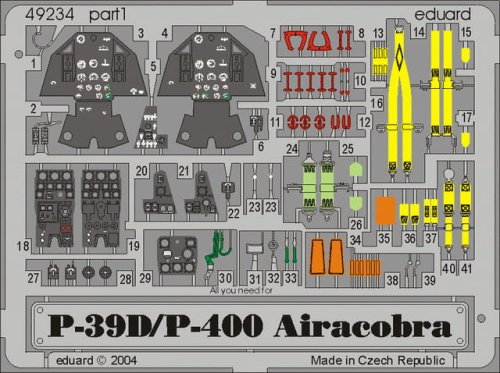 Przejdź do produktu EDUARD 49234 - 1:48 P-39D/P-400
