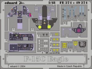 EDUARD 49274 - 1:48 F-15C interior