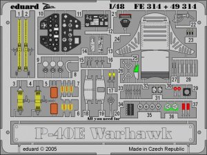 EDUARD 49314 - 1:48 P-40E