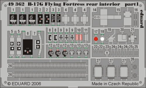 Przejdź do produktu EDUARD 49362 - 1:48 B-17G rear interior
