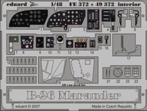 EDUARD 49372 - 1:48 B-26 interior