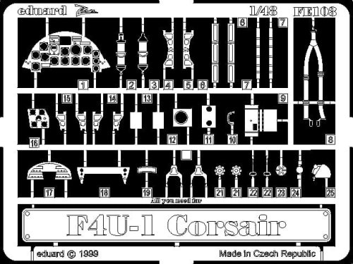Przejdź do produktu EDUARD FE103 - 1:48 F4U-1