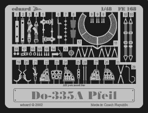 EDUARD FE168 - 1:48 Do 335A Pfeil